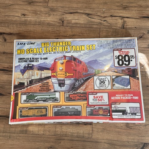 Juego de tren eléctrico Big Thunder escala HO 8817 completo y listo para funcionar | Zustand: New