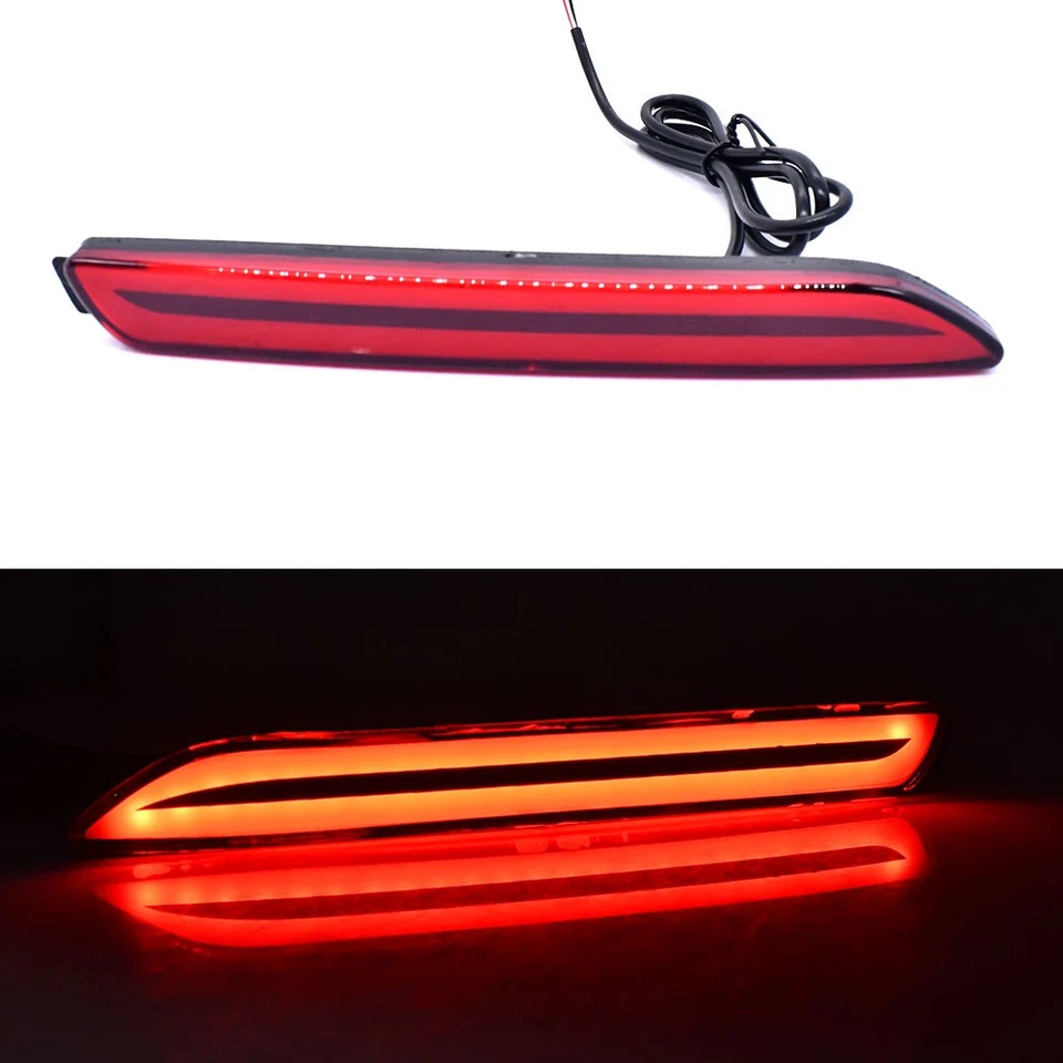 Lámpara de luz reflectora de parachoques trasero izquierdo+derecho para Lexus RC250 RC350 2015-up Foto 3 de 4