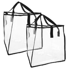 2 Pcs Hanger Organizer Bag Clothes Storage Holder Closet Hangers