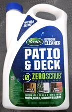 Scotts Mold & Mildew Stain Remover Concentrated Outdoor Cleaner 1/2 gal NEW