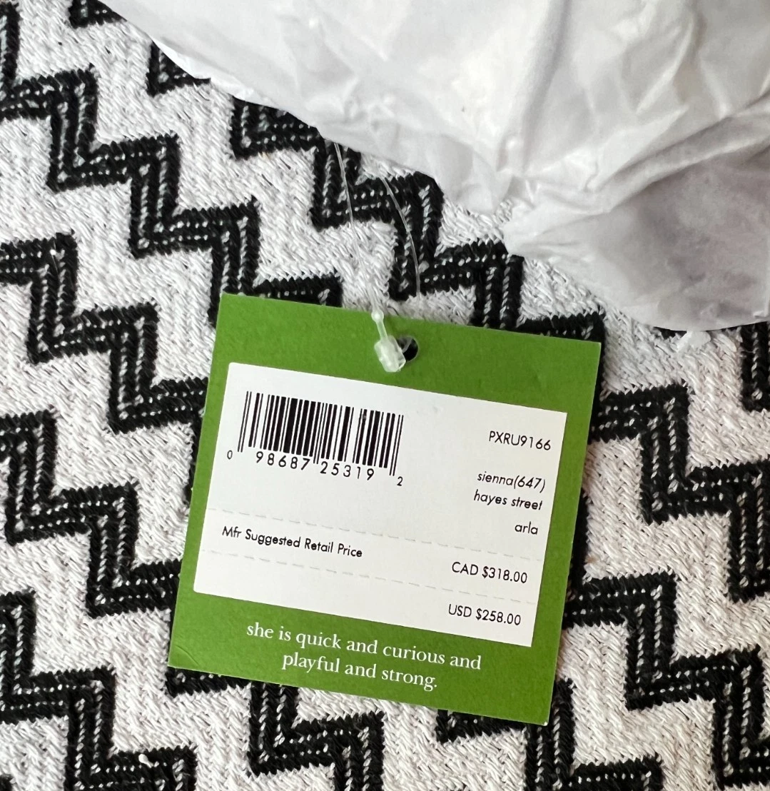 Borsa a tracolla Kate Spade NY Hayes Siena in pelle con fiocco NUOVA con sacchetto antipolvere