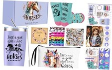Horse Lover Gifts for Girls, 7 Pcs Horse Stuff Cool Gifts for Horse Lovers