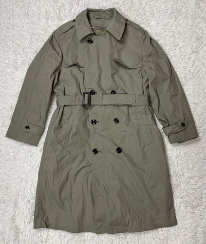 US Military All Weather Trench Coat American Apparel Valor Collection 42S Liner video thumbnail