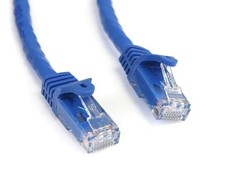 Startech 100 Ft Blue Snagless Cat6 Utp Patch Cable - Rj-45 Male Network - Rj-45