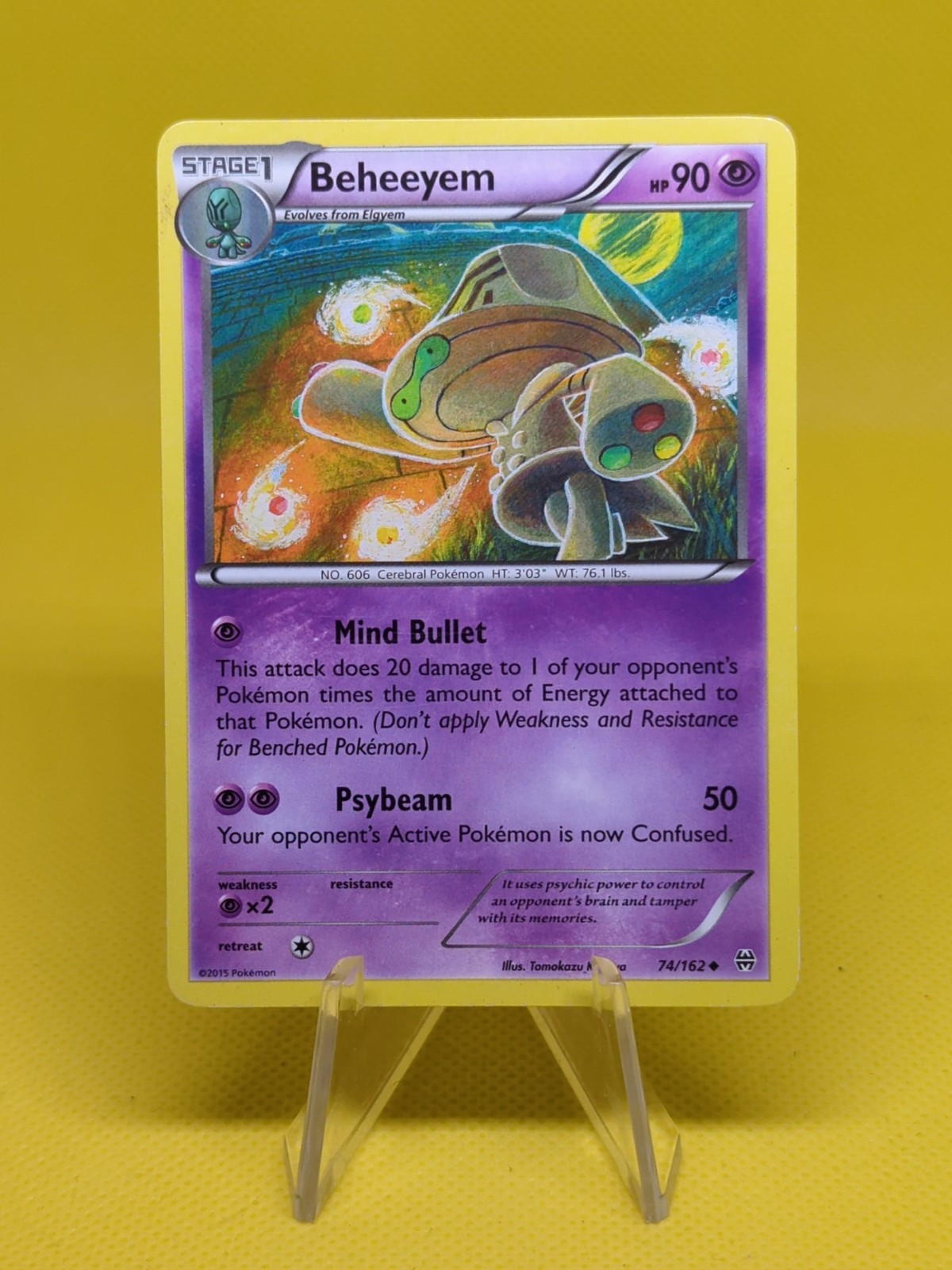 Pokemon - Beheeyem - 74/162 - Uncommon