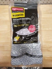 Rubbermaid Maximizer #24 Rayon Finishing Mop Head Refill Commercial product
