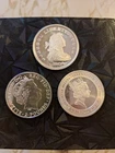 .999 silver rounds 1 oz lot of 3