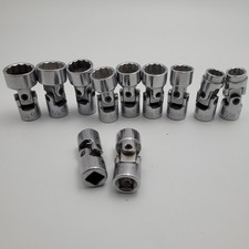 Vintage Craftsman Challenger Easco Swivel Socket 11pc Mixed Lot 38 Drive Usa Vintage Craftsman Challenger Easco Swivel Socket 11pc Mixed Lot 38 Drive Usa