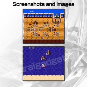 Ghosts 'n Goblins & Makaijima (Pirate Ship Higemaru) Famicom / FC [Japanese NES]