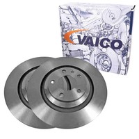 2X Vaico Bremsscheiben 330Mm BelÜFtet Hinten Passend FüR Audi A6 | V10-80093