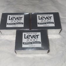 Vintage NOS 2001, Lever 2000 Perfectly Fresh Moisture Response Bar Soap 4.5 oz