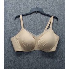 Honeylove Crossover Bra Size 1X 40 C/D LWBR0302V3 Wireless Removable Pad NEW