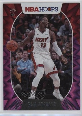 2020-21 Panini NBA Hoops Purple Explosion Bam Adebayo #59 04ag