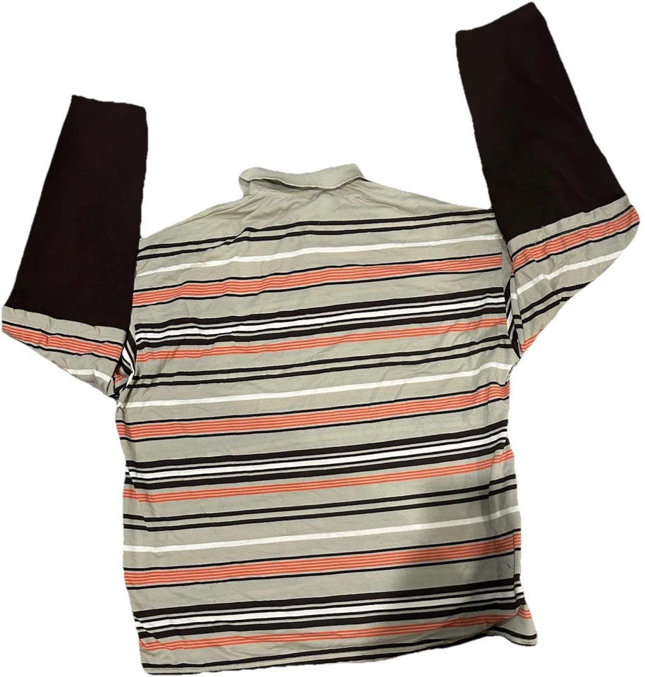 Мужское поло Old Skool 5XL с длинным рукавом  - Изображение 2 из 3