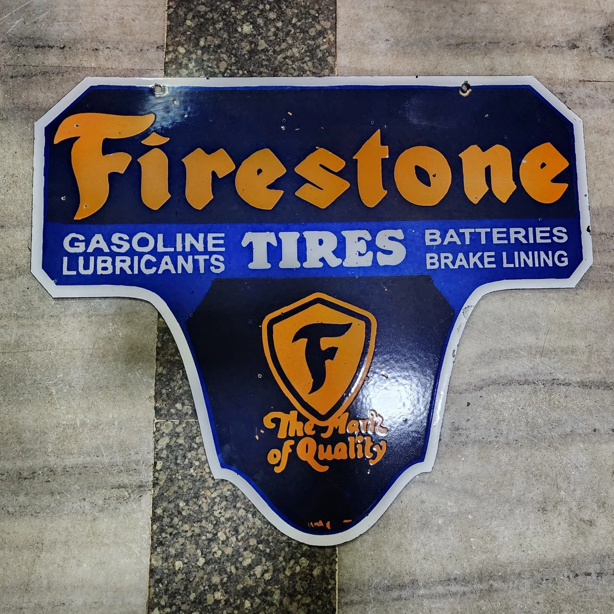Firestone Sign In Original Advertising Signs (1930-1969) for sale