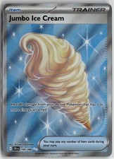 JUMBO ICE CREAM 109/086 ULTRA RARE CHAOS RISING POKEMON HOLO NEAR MINT