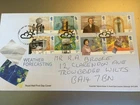 GB STAMPS BADLY ADDRESSED FINE USED FIRST DAY COVER 2024 WEATHER FORECAST