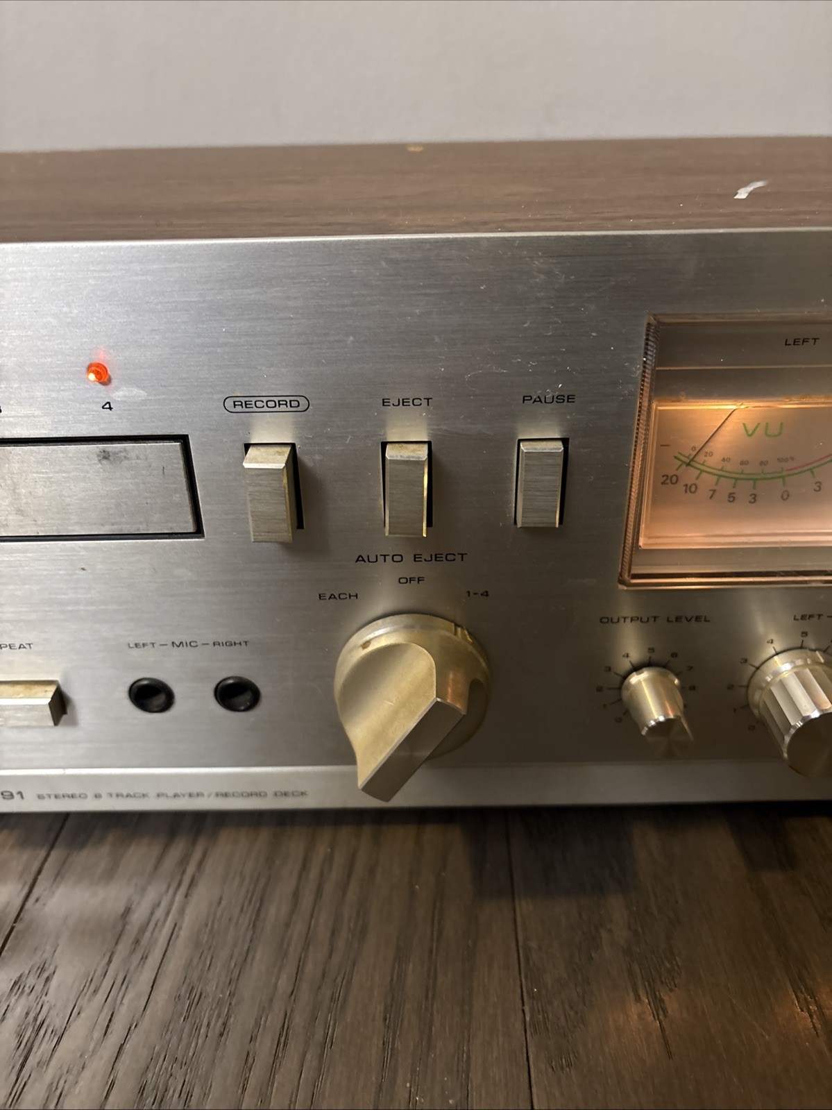 SOUNDESIGN TX 491 Stereo 8 Track Record / Play Deck Works