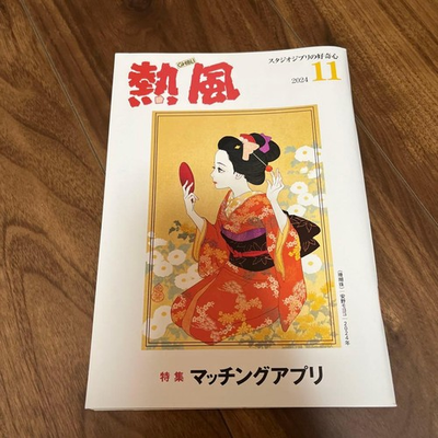 #ad New Ghibli Hot Wind Hayao Miyazaki Back Number November 2024 Studio Ghibli $40.48