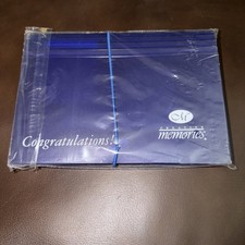 Creative Memories Brand Retired Blue Accordion Photo Files Folder Scrapbooking