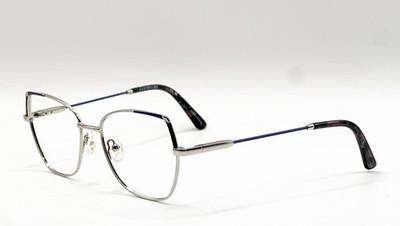Ann Taylor AT110 C03 Matte Periwinkle Rectangle Eyeglass Frames 52-17-135