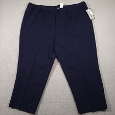 Bend Over Levi's Pull On Pants Women's 36W Blue Elastic Waist High Rise