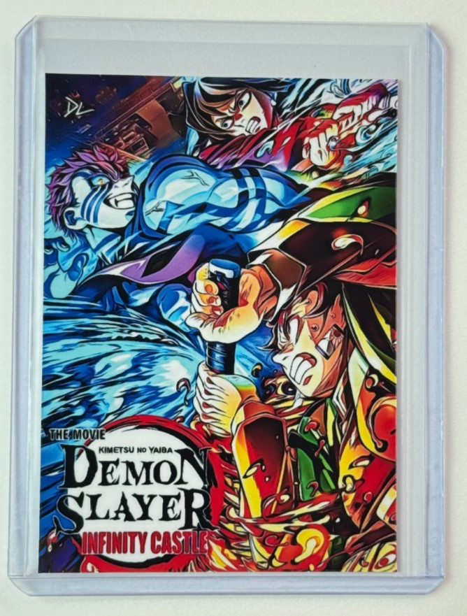 Demon Slayer Artist Signed “Kimetsu No Yaiba Infinity Castle” Trading Card 4/10