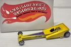 Hot Wheels Redline Snake rear engine dragster Professionally Restored yellow