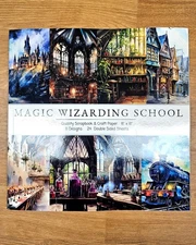 Magical Scrapbook Paper Pad 8.5x8.5" 24 Sheets Double-Sided