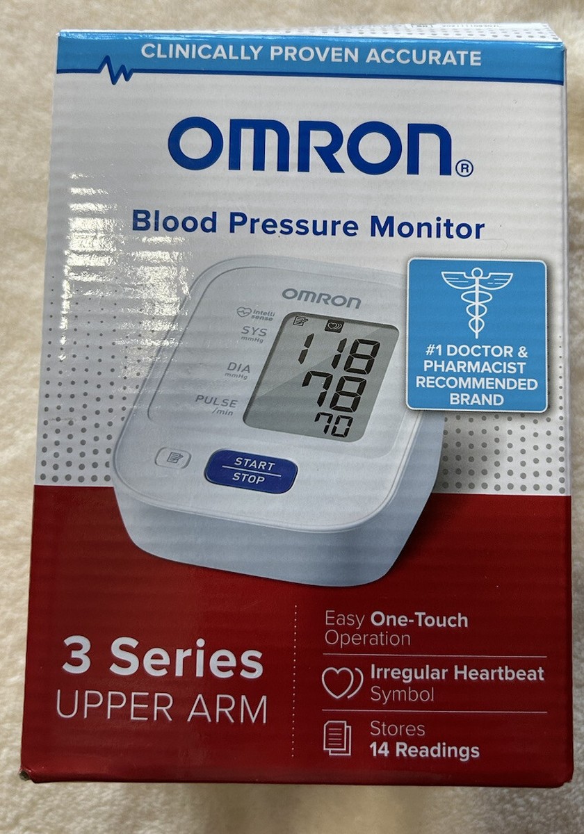 Omron 3 Series Upper Arm Blood Pressure Monitor - #BP7100