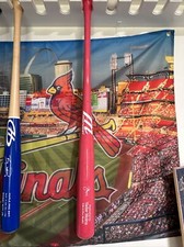 Yadier Molina Signed Pink YM4S-Game Model Issued Mother’s Day Bat JSA Witnessed