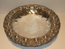 TIFFANY & CO IMPORTANT LARGE  STERLING  CENTER-PIECE C 1890-PAW FEET-119.40 TOZ