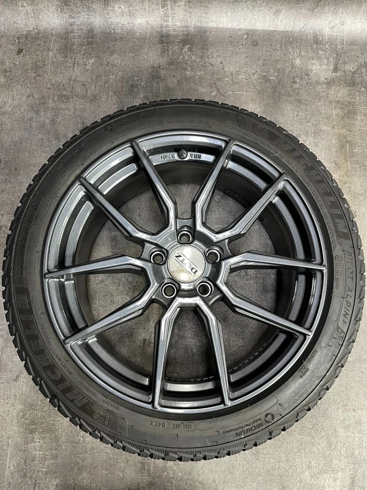 Komplettsatz Dotz  Pilot Aplin 5 - Cinturato Winter 2 225/45 R18 95V Winterreife - Bild 3 von 4