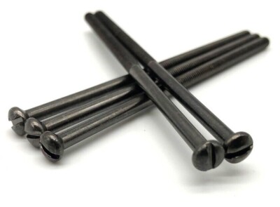 M3,5x75MM SCHWARZ NICKEL STECKSCHLÜSSELSCHRAUBEN STECKER AUSLASS ELEKTRISCHE SCHRAUBE