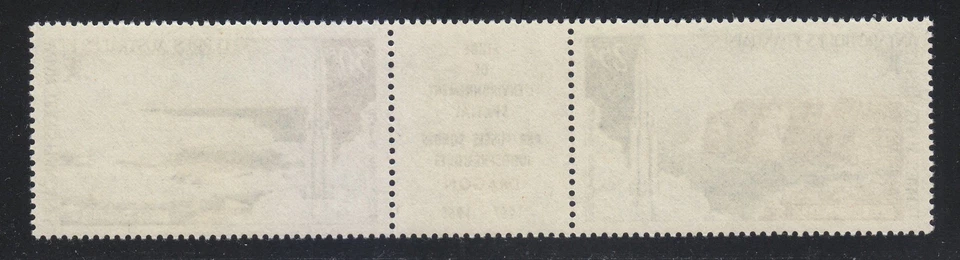 TAAF 1968 MNH Sc C16a Mi 42-43 Space explorations with Dragon rockets . Luxe ** - Image 2 of 2