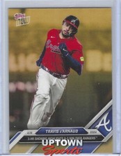 2024 Topps Now Road To Opening Day Gold Bonus TRAVIS D'ARNAUD BRAVES 3 HR- #ODB6