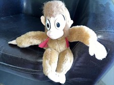 Disney Store Aladdin Abu Bean Bag 9" Plush Stuffed Toy