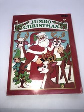 Vintage Jumbo Christmas Coloring  Activity Book World Publications