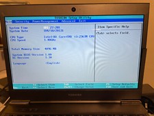Toshiba protoge z835-p360; Boots to Bios; For parts or rebuild