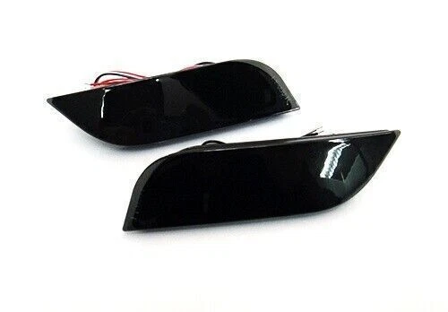 2x Lente de humo LED Parachoques trasero Luz de freno para 08-14 Subaru Impreza WRX STI Foto 3 de 4