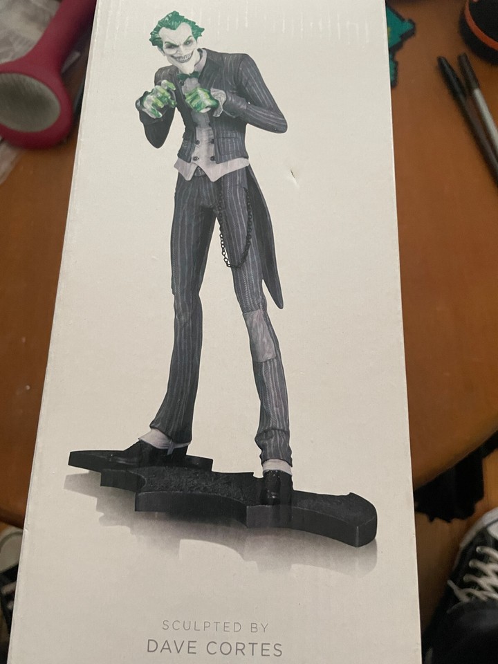 Batman Arkham City Joker Statue DC Collectibles NEW SEALED eBay