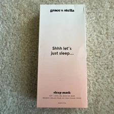 Grace & Stella Hot & Cold Gel Bead Eye Mask Sleeping, Relaxation, Depuff NIB