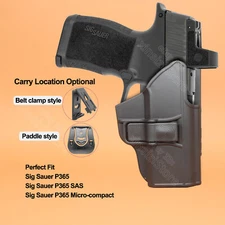 OWB Tactical Holster for Sig Sauer P365 / P365 SAS / P365 Micro-Compact 9mm RH
