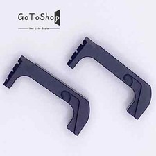 2 PK Extended Magazine Release for Glock Gen 4 Gen 5 Anodized Aluminum Black