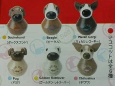 Koro Koro The Dog Artlist Collection Mini Tumbler Figure Full Set of 6