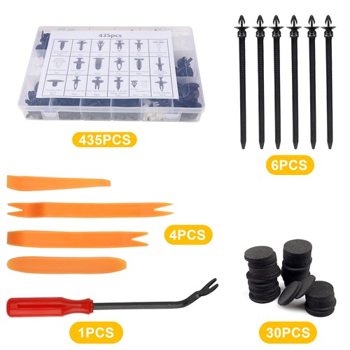 476Tlg Spreiznieten Auto KFZ Sortiment Autotür Innen Befestigung Clips Set DHL - Bild 2 von 12