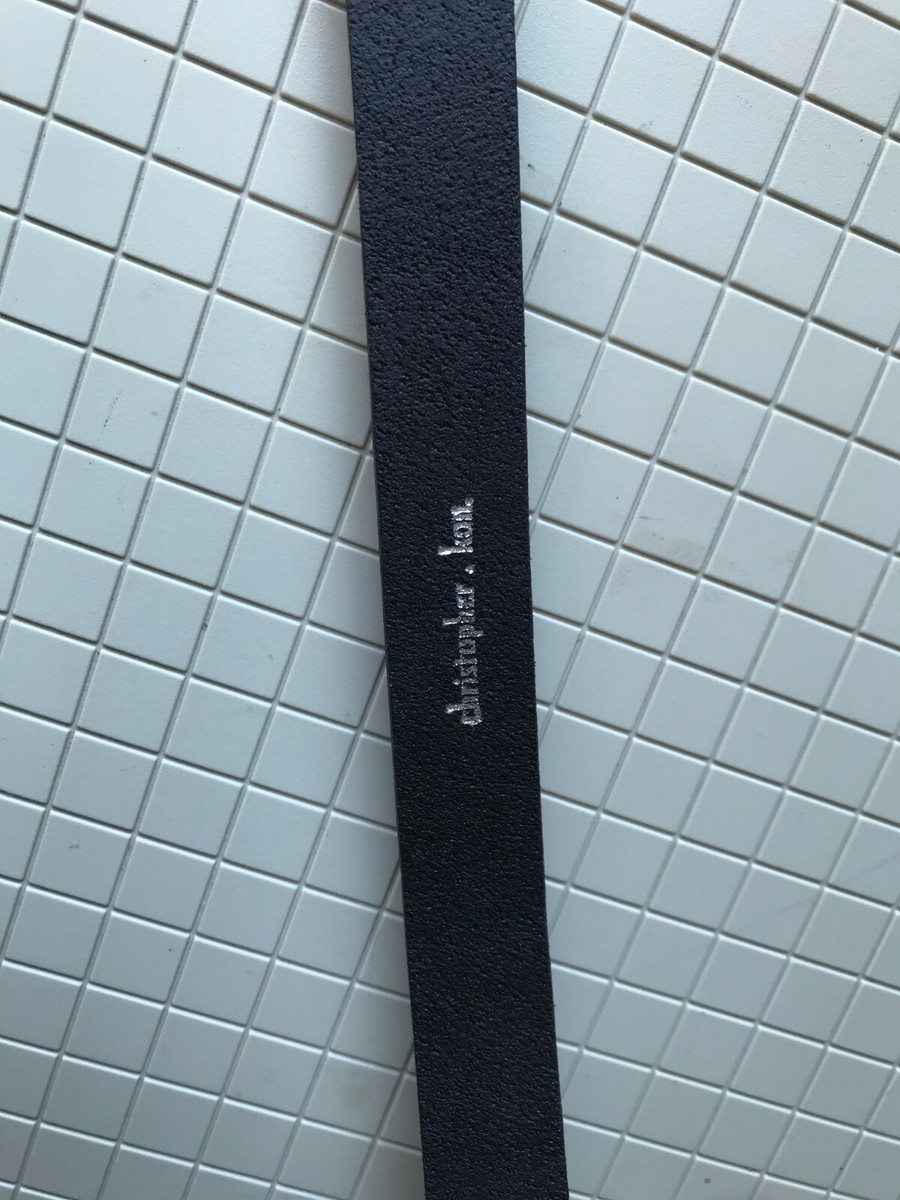 Christopher Kon Statement Belt Black Patent Leather & Large Silver Buckle Size M Christopher Kon Bags & Handbags for Women for sale | eBay main image 4