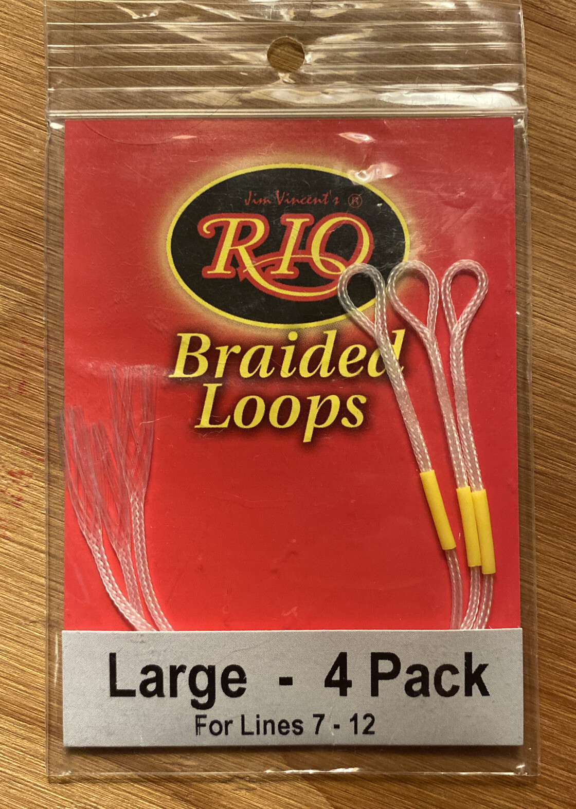 Rio Braided Loops 4 Large Lines 7 - 12 Clear for sale online | eBay