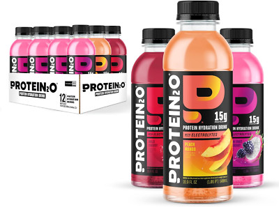 Protein2O 15G Whey Protein Isolate Hydration Drink, 350Mg of Electrolytes, Vitam