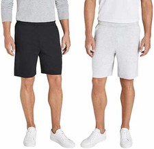Eddie Bauer Men's 2-Pack Lounge Knit Zipper Pockets Shorts